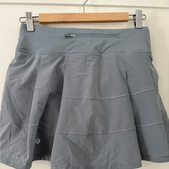 LULULEMON | grey purple Pace Rival Mid-Rise Skirt built in shorts skort size 4 - Picture 2 of 6